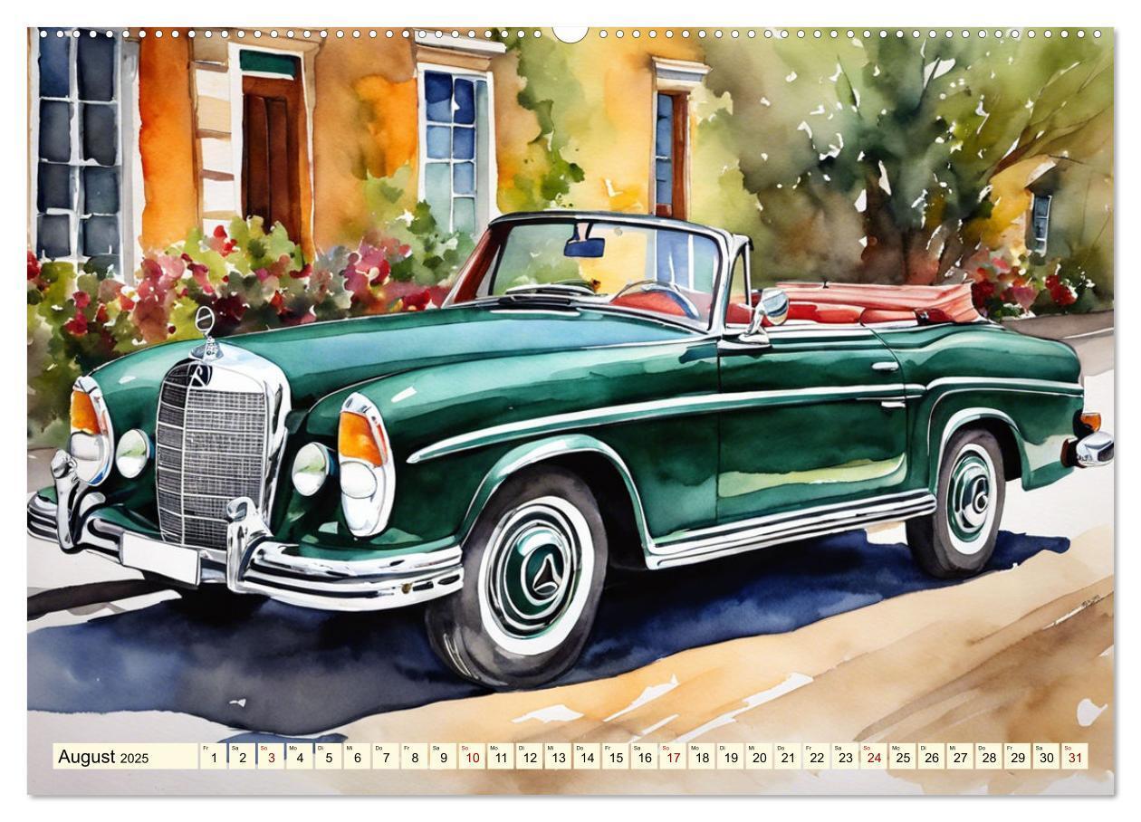 Bild: 9783383812958 | Oldtimer - Kultmodelle aus den 1960er Jahren (Wandkalender 2025 DIN...