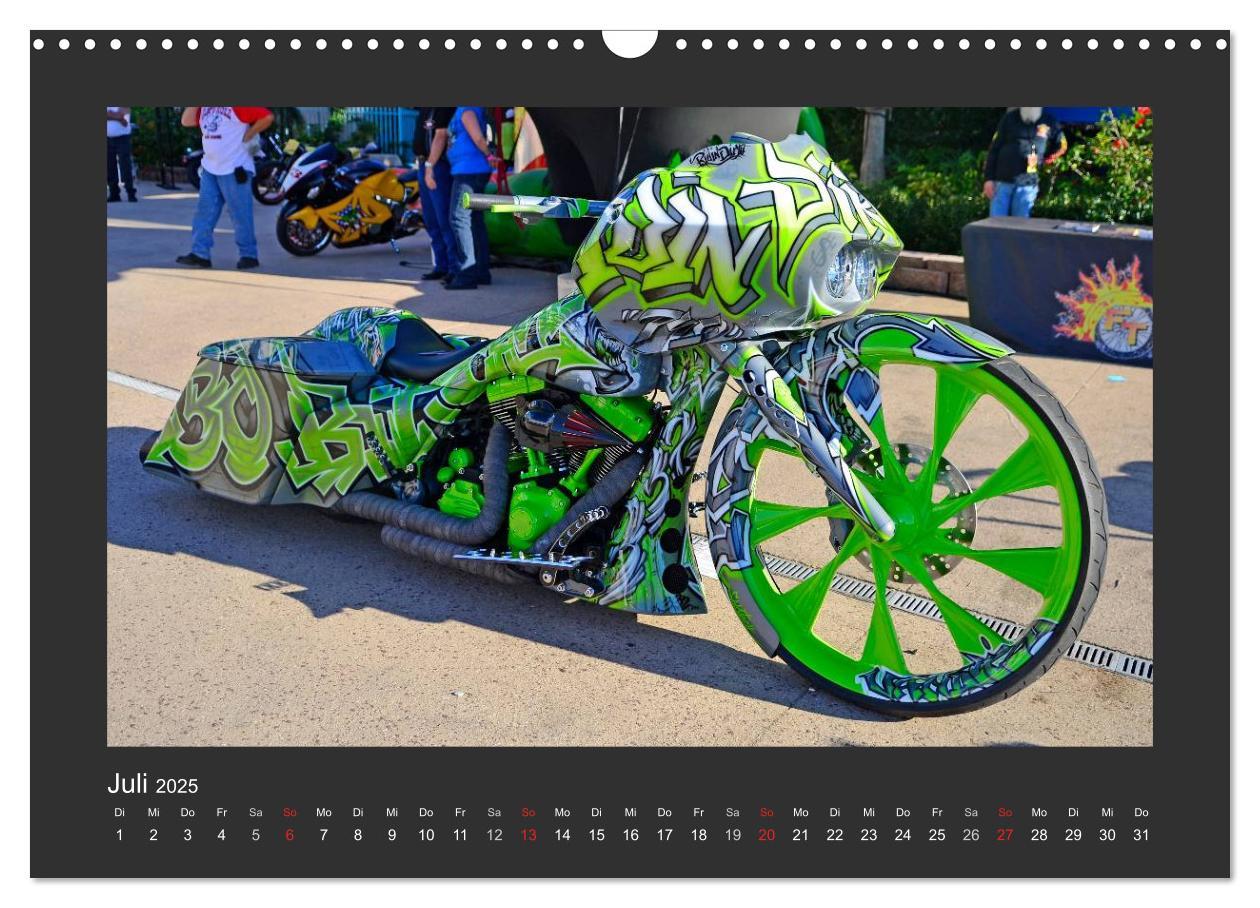 Bild: 9783435788507 | BEST OF HARLEY-DAVIDSON BAGGER-STYLE (Wandkalender 2025 DIN A3...