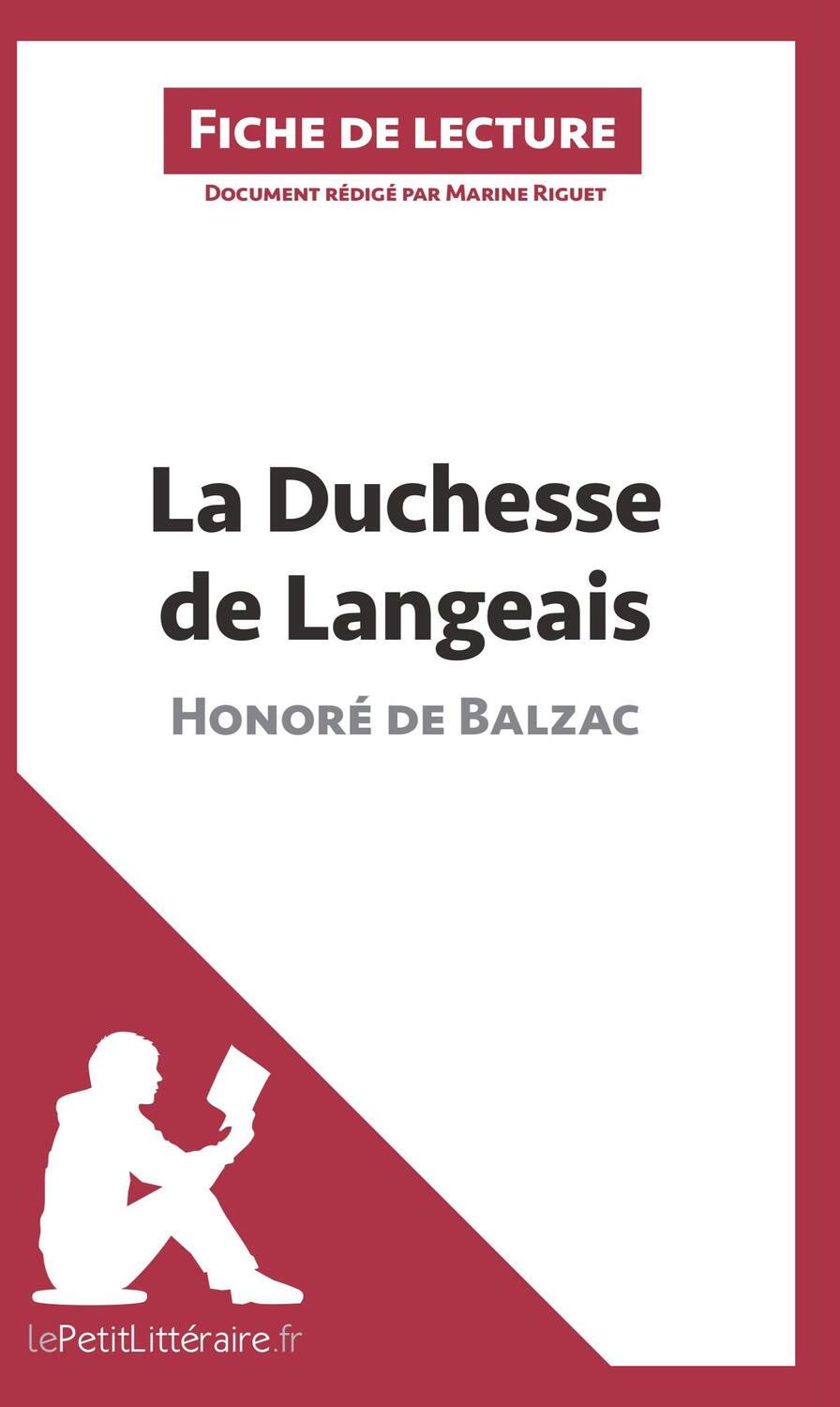 Cover: 9782806211057 | La Duchesse de Langeais d'Honoré de Balzac (Fiche de lecture) | Buch