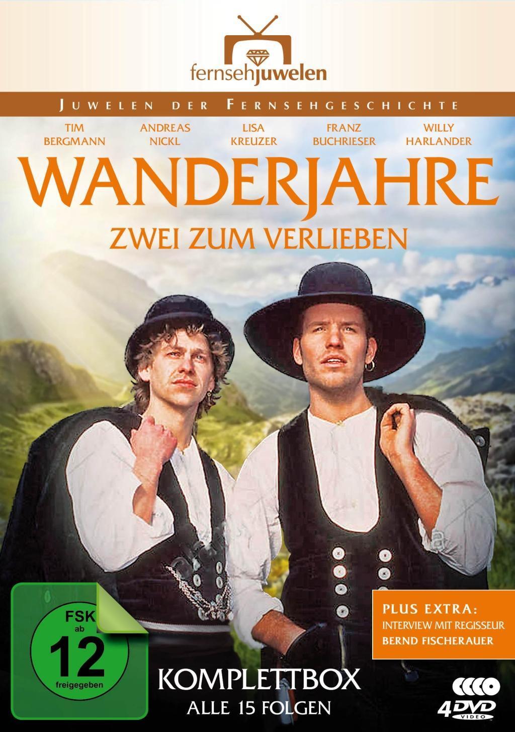 Cover: 4042564179682 | Wanderjahre - Zwei zum Verlieben | Bernd Fischerauer | DVD | Deutsch