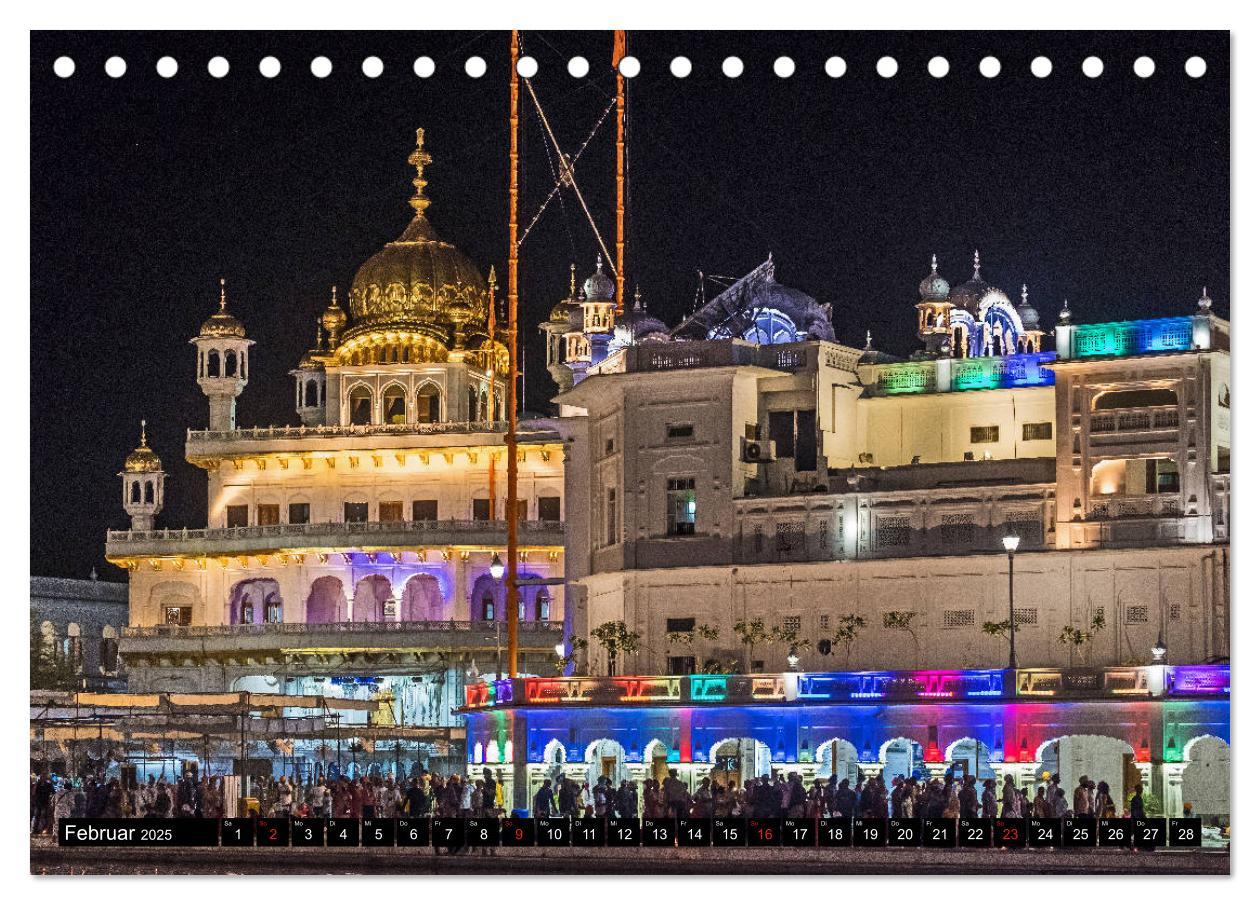 Bild: 9783435300938 | Amritsar - Der goldene Tempel (Tischkalender 2025 DIN A5 quer),...