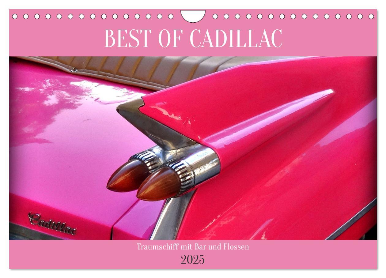 Cover: 9783383919305 | BEST OF CADILLAC - Traumschiff mit Bar und Flossen (Wandkalender...