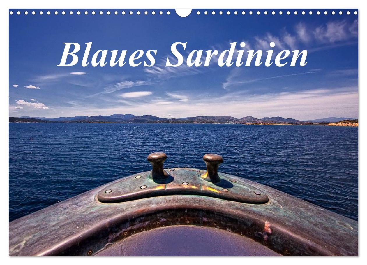 Cover: 9783435731077 | Blaues Sardinien (Wandkalender 2025 DIN A3 quer), CALVENDO...