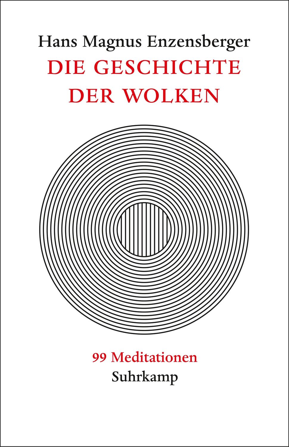 Cover: 9783518413913 | Die Geschichte der Wolken | 99 Meditationen | Hans Magnus Enzensberger