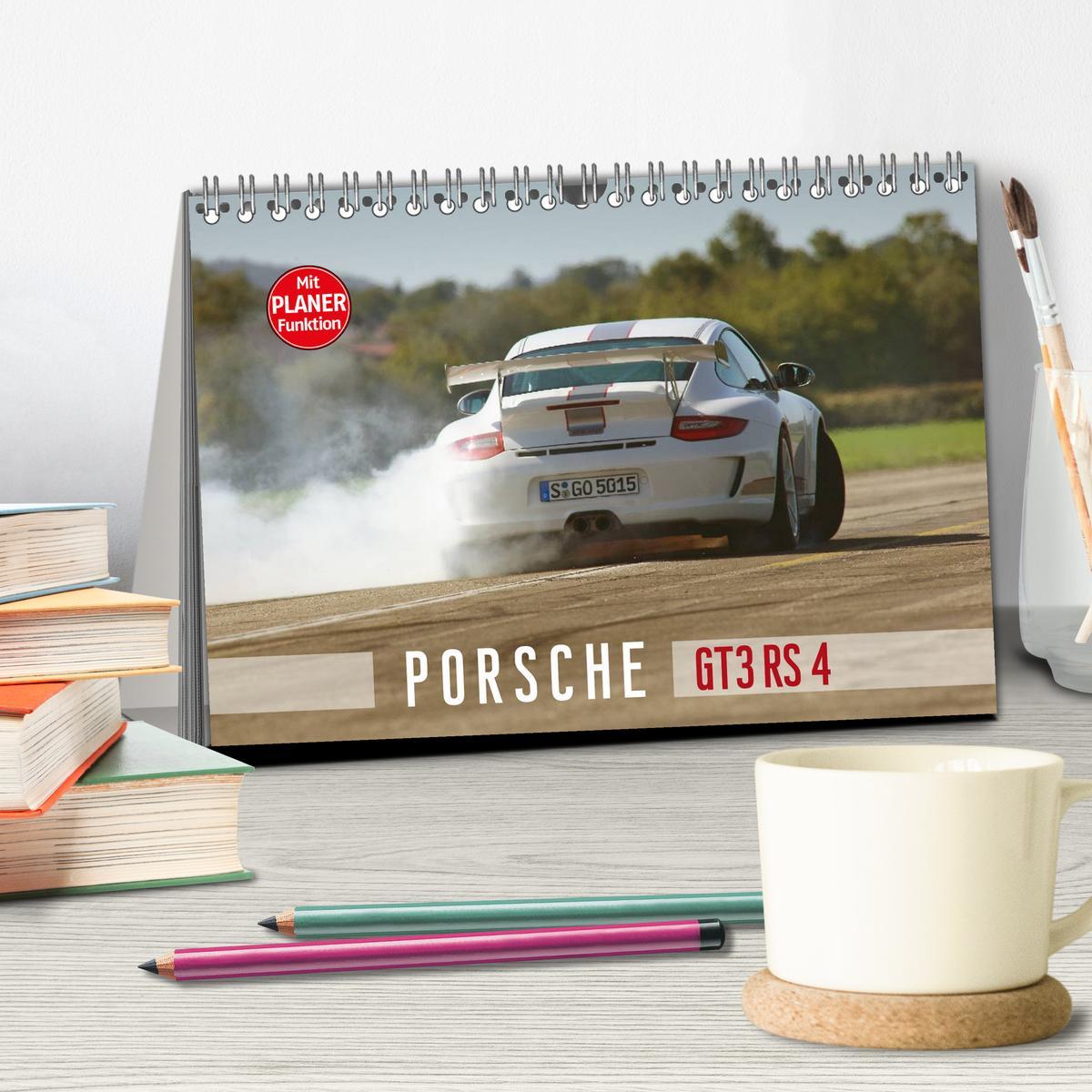 Bild: 9783435535170 | Porsche GT3RS 4,0 (Tischkalender 2025 DIN A5 quer), CALVENDO...