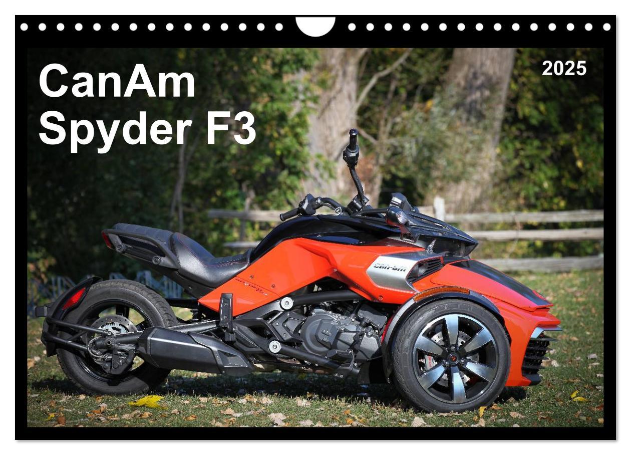 Cover: 9783435660438 | CanAm Spyder F3 (Wandkalender 2025 DIN A4 quer), CALVENDO...