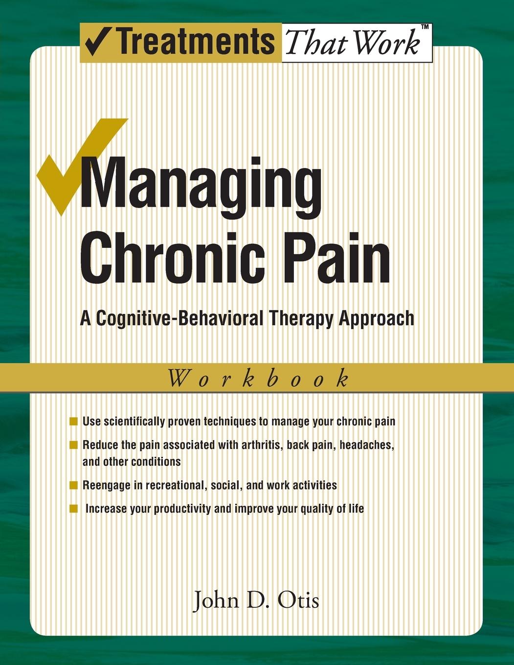 Cover: 9780195329179 | Managing Chronic Pain | A Cognitive-Behavioral Therapy Approach | Otis