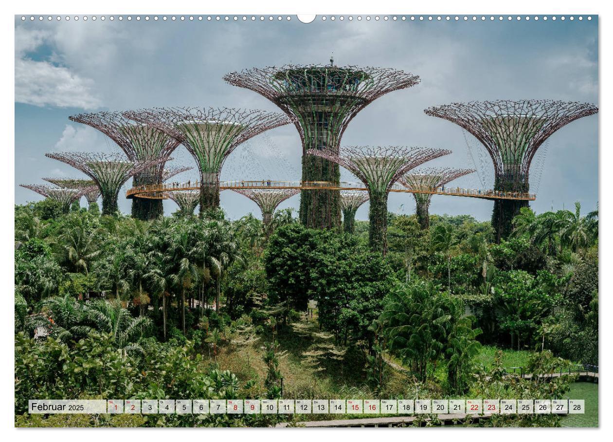 Bild: 9783435326082 | Singapur entdecken (Wandkalender 2025 DIN A2 quer), CALVENDO...