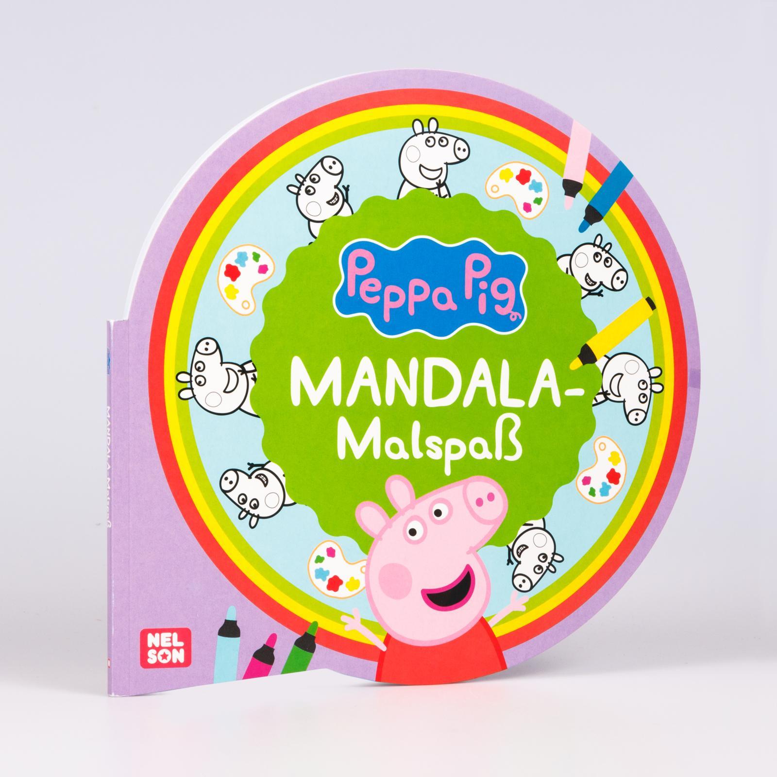 Bild: 9783845127750 | Peppa Wutz Ausmalbilder: MANDALA Malspaß | Taschenbuch | 80 S. | 2025