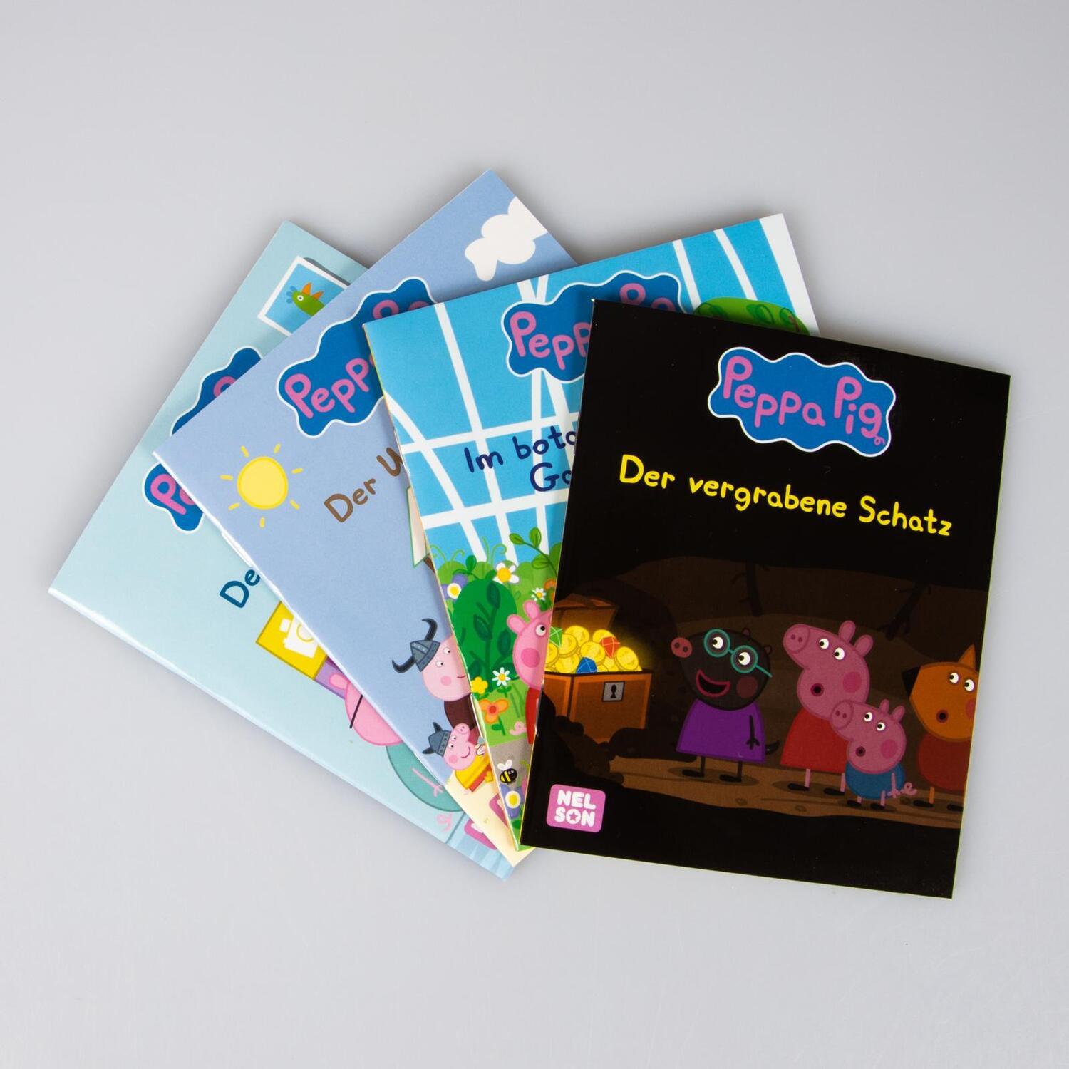 Bild: 9783845121963 | Nelson Mini-Bücher: 4er Peppa Pig 21-24 | Broschüre | Deutsch | 2022