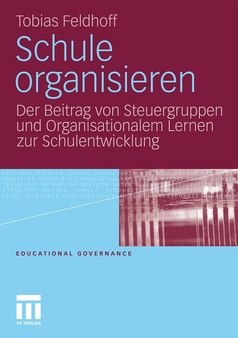 Cover: 9783531181004 | Schule organisieren | Tobias Feldhoff | Taschenbuch | 322 S. | Deutsch