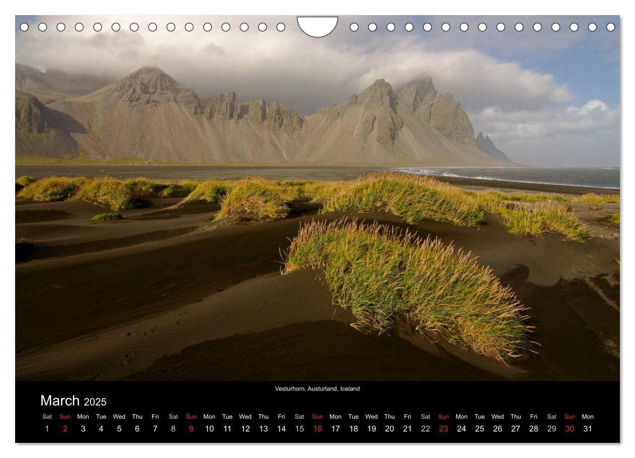 Bild: 9781325965144 | Iceland 2025 (Wall Calendar 2025 DIN A4 landscape), CALVENDO 12...