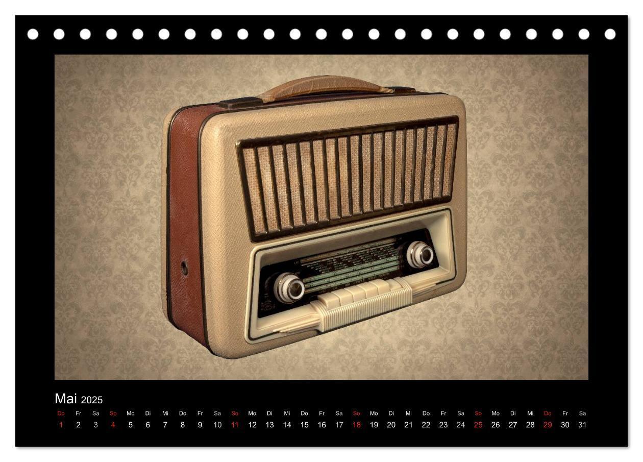 Bild: 9783435502691 | Dampfradios - Antike Radios mit Charme und Patina (Tischkalender...