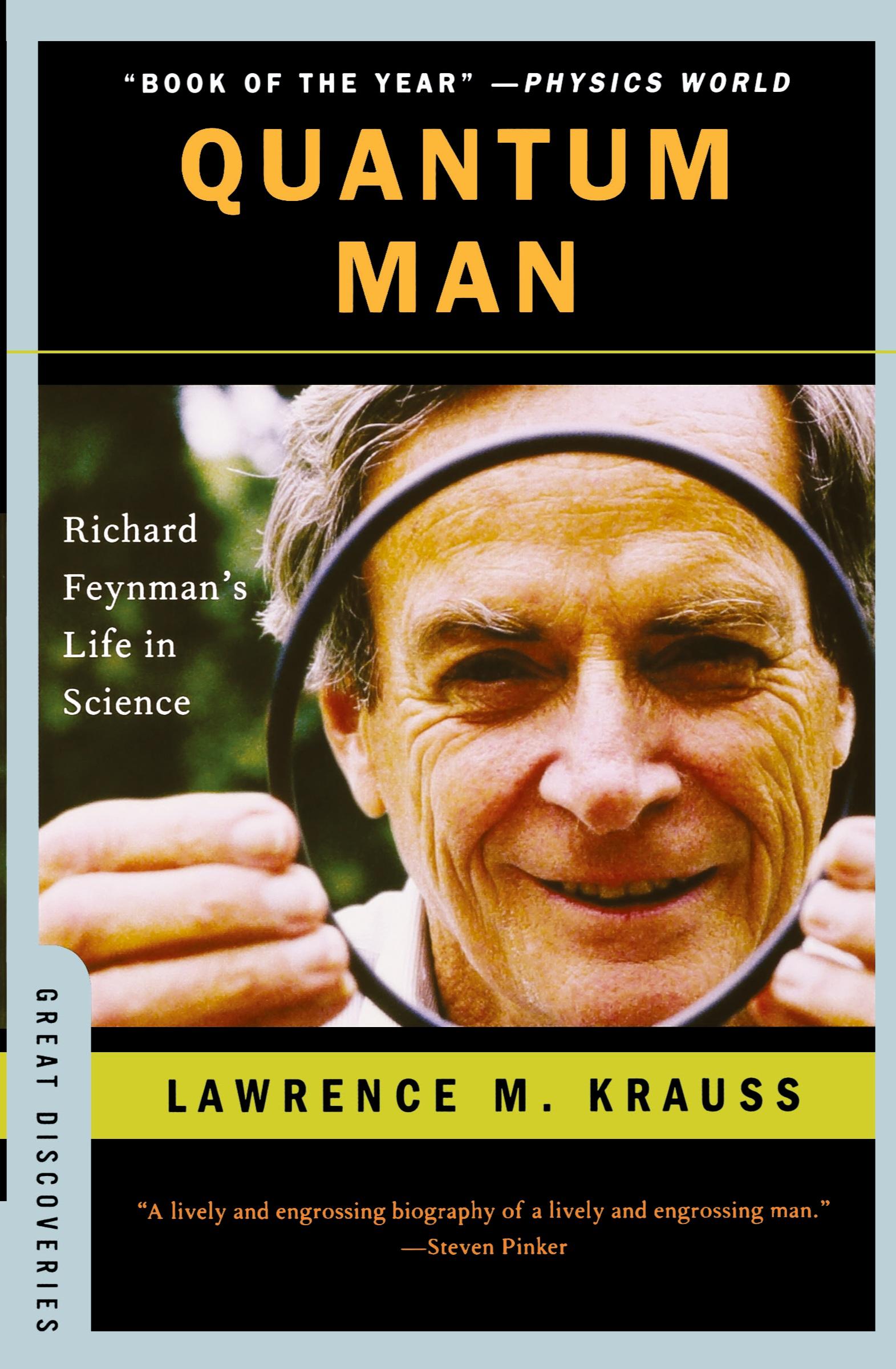 Cover: 9780393340655 | Quantum Man | Richard Feynman's Life in Science | Lawrence M. Krauss