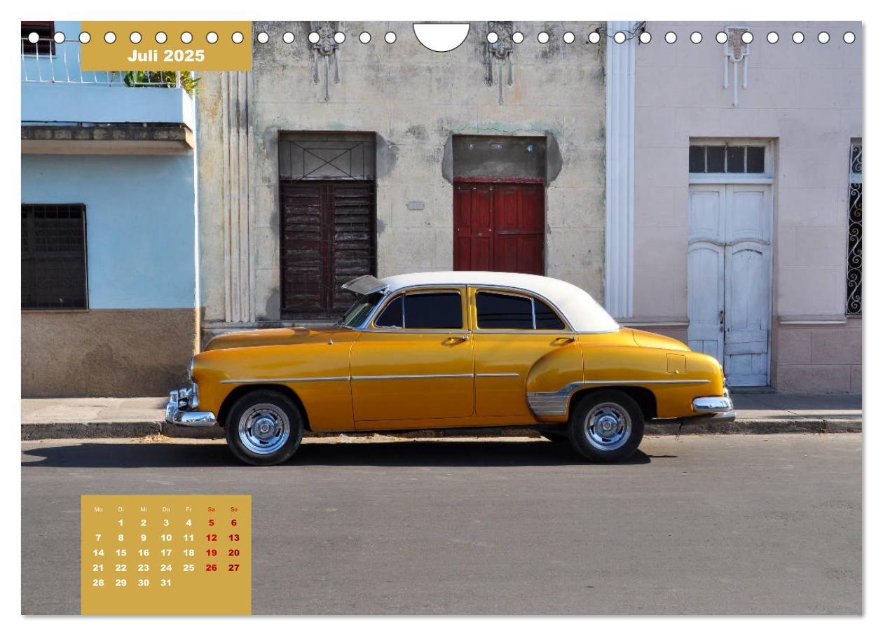 Bild: 9783435116317 | Erlebe mit mir Oldtimer auf Cuba (Wandkalender 2025 DIN A4 quer),...