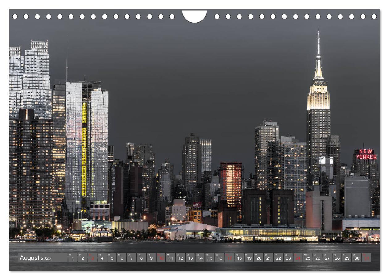 Bild: 9783435271900 | New York City - Color Glam Edition (Wandkalender 2025 DIN A4 quer),...