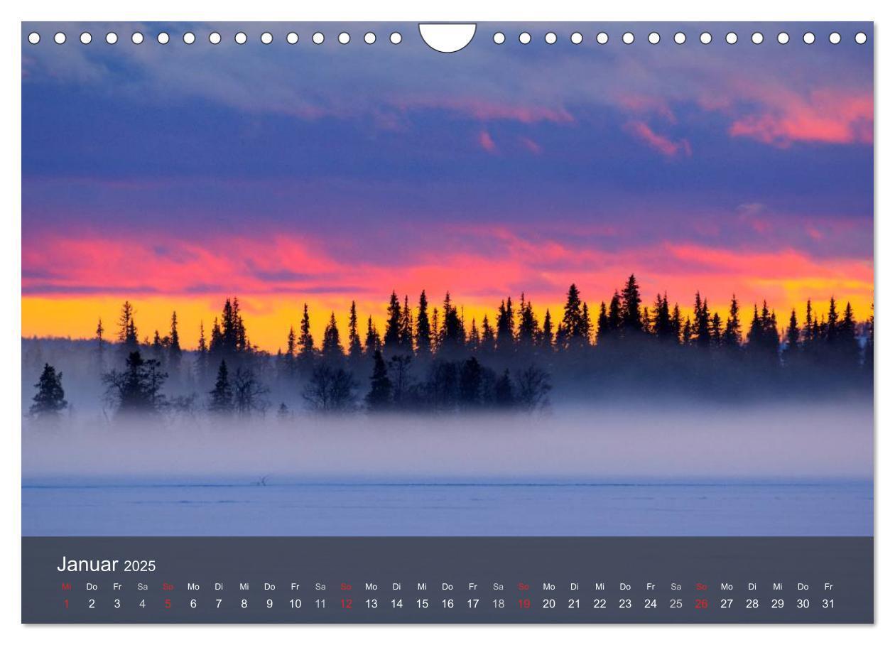 Bild: 9783435777730 | Lappland 2025 (Wandkalender 2025 DIN A4 quer), CALVENDO Monatskalender