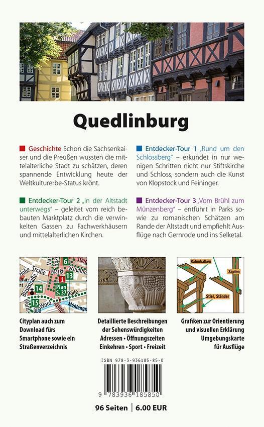 Bild: 9783936185850 | Quedlinburg - Der Stadtführer | Wolfgang Hoffmann | Taschenbuch | 2014