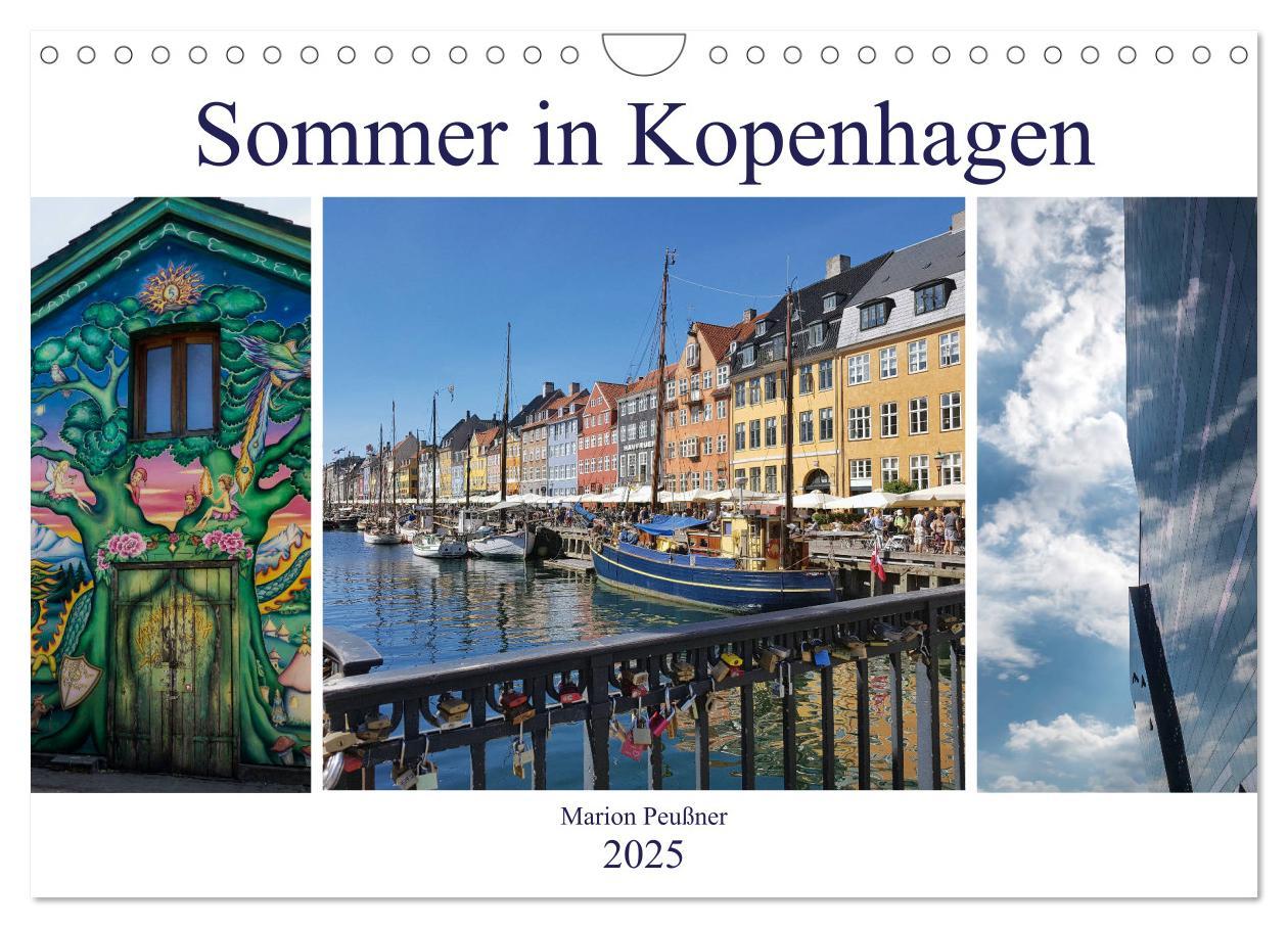 Cover: 9783435306824 | Sommer in Kopenhagen (Wandkalender 2025 DIN A4 quer), CALVENDO...