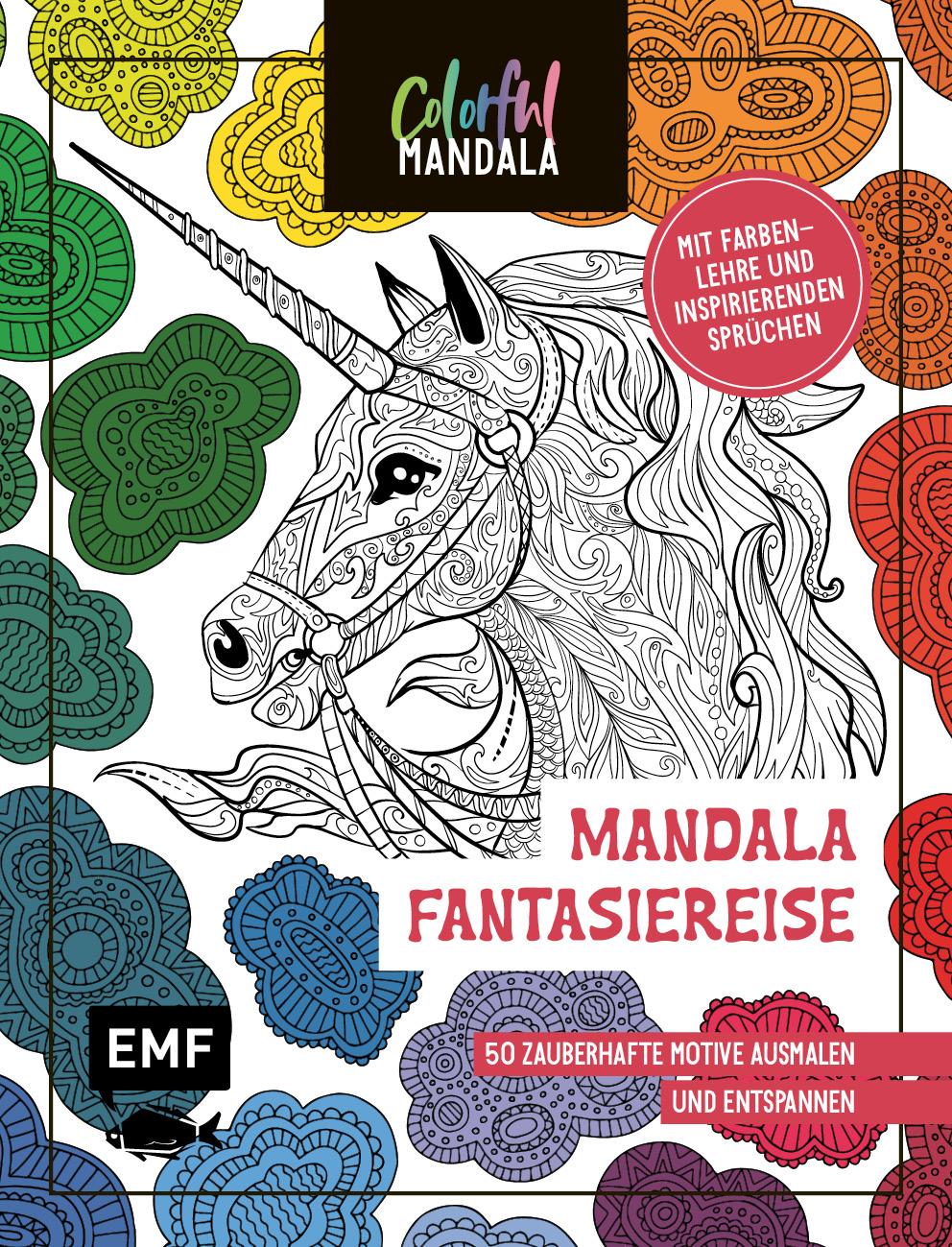 Cover: 9783745913064 | Colorful Mandala - Mandala - Fantasiereise | Taschenbuch | 96 S.