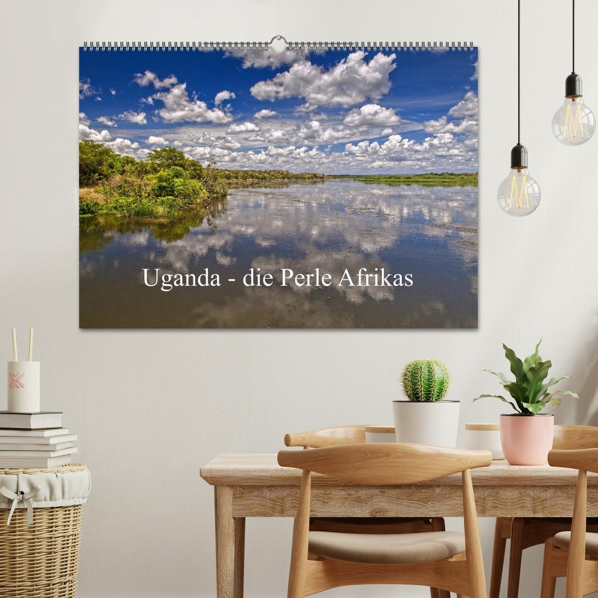 Bild: 9783435602650 | Uganda - die Perle Afrikas (Wandkalender 2025 DIN A2 quer),...