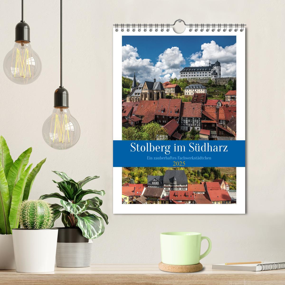 Bild: 9783435884445 | Stolberg im Südharz (Wandkalender 2025 DIN A4 hoch), CALVENDO...