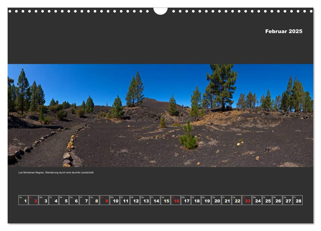 Bild: 9783435562114 | Teneriffa im Panorama (Wandkalender 2025 DIN A3 quer), CALVENDO...