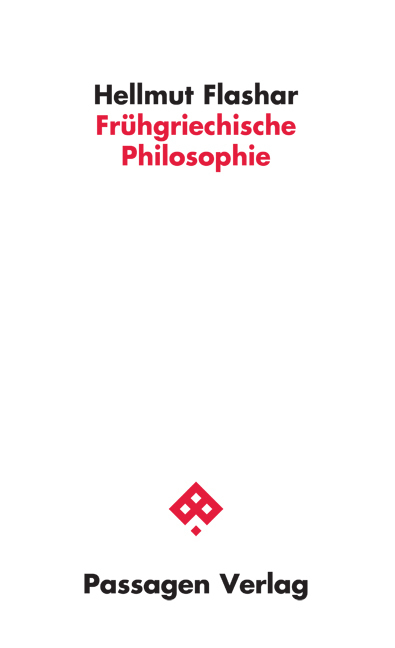 Cover: 9783709204788 | Frühgriechische Philosophie | Hellmut Flashar | Taschenbuch | 104 S.