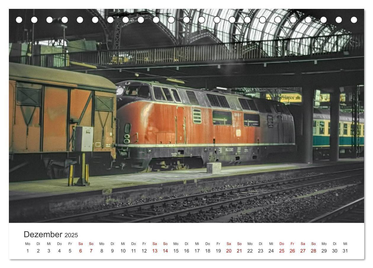 Bild: 9783435290413 | Deutsche Diesellokomotiven (Tischkalender 2025 DIN A5 quer),...