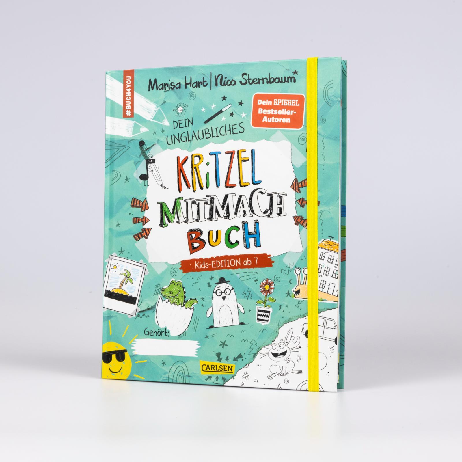 Bild: 9783551192226 | #buch4you: Dein unglaubliches Kritzel-Mitmach-Buch | Marisa Hart