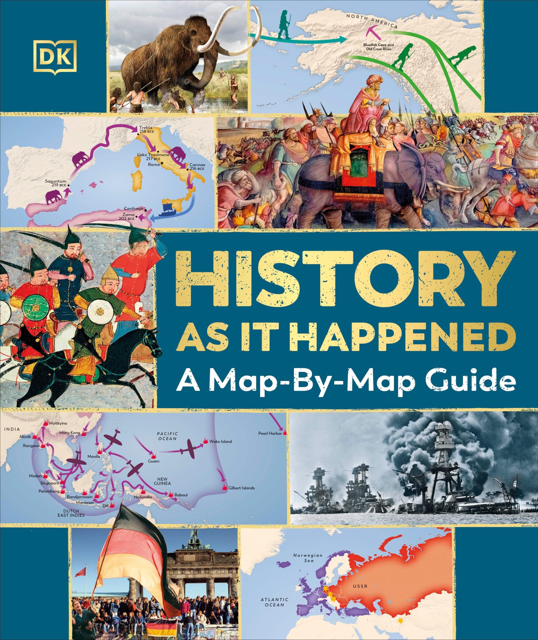 Cover: 9780241634929 | History as it Happened | A Map-by-Map Guide | Dk | Buch | Englisch