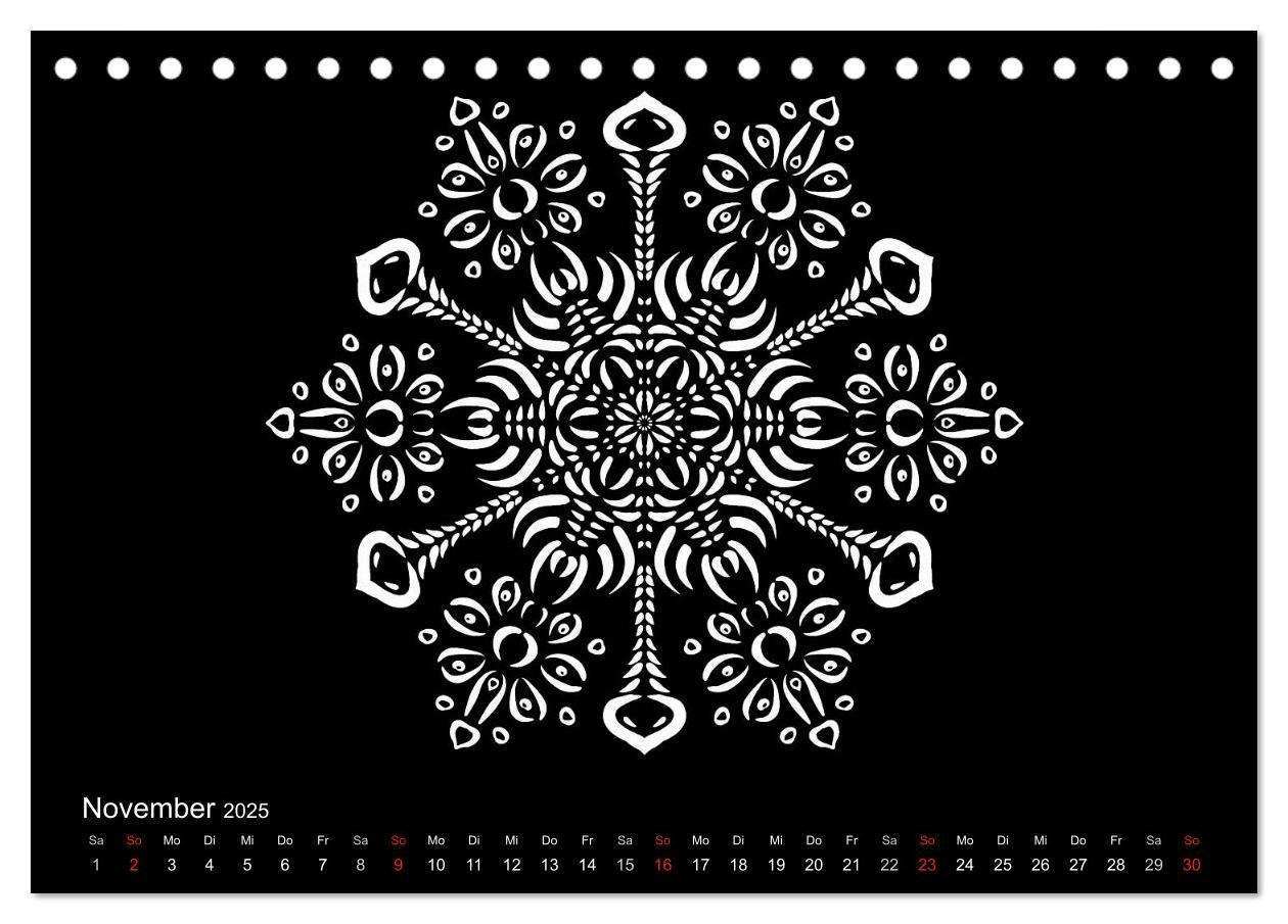 Bild: 9783435462360 | Entspannung und Ruhe durch Mandalas (Tischkalender 2025 DIN A5...