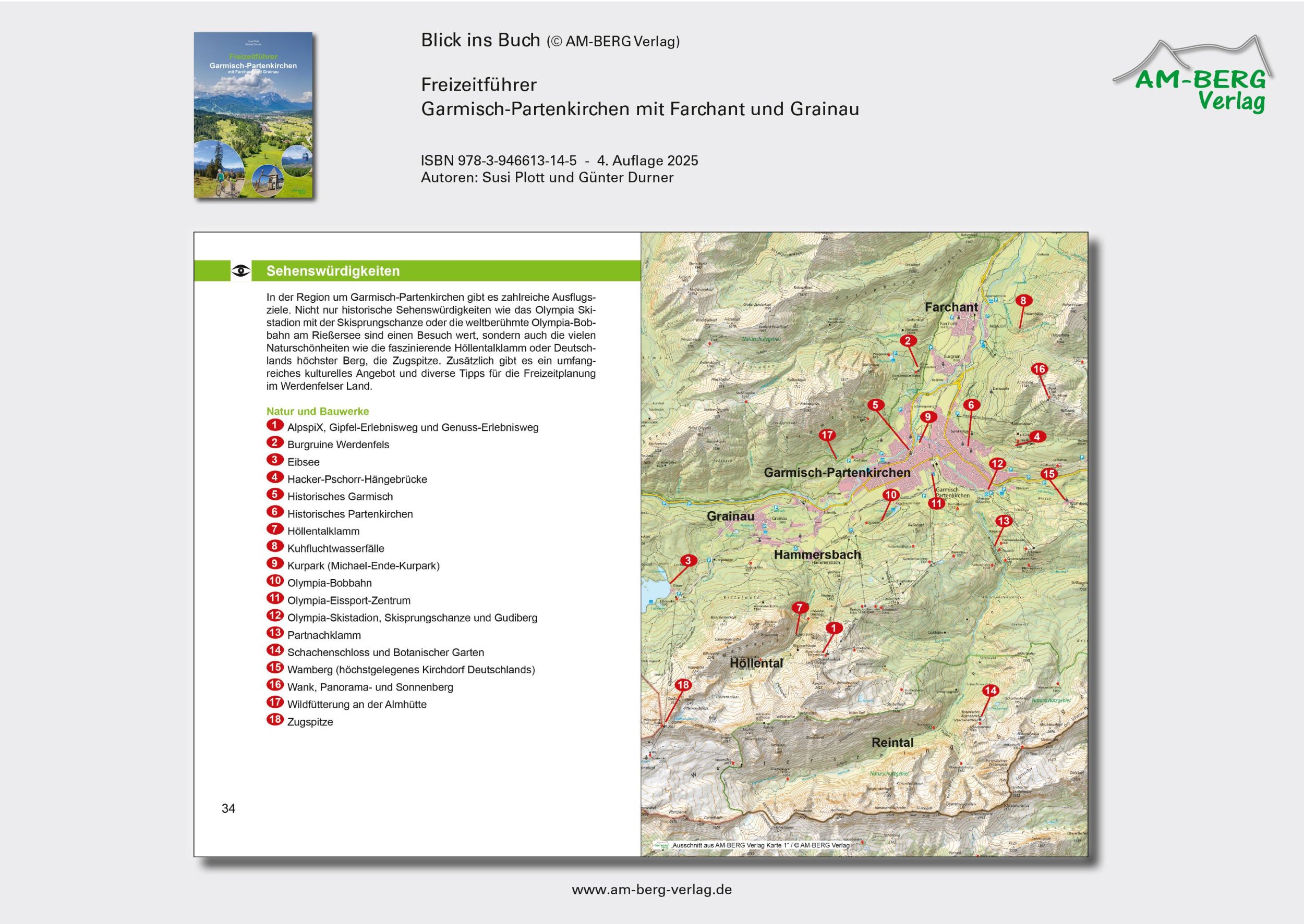 Bild: 9783946613145 | Freizeitführer Garmisch-Partenkirchen mit Farchant und Grainau | Buch