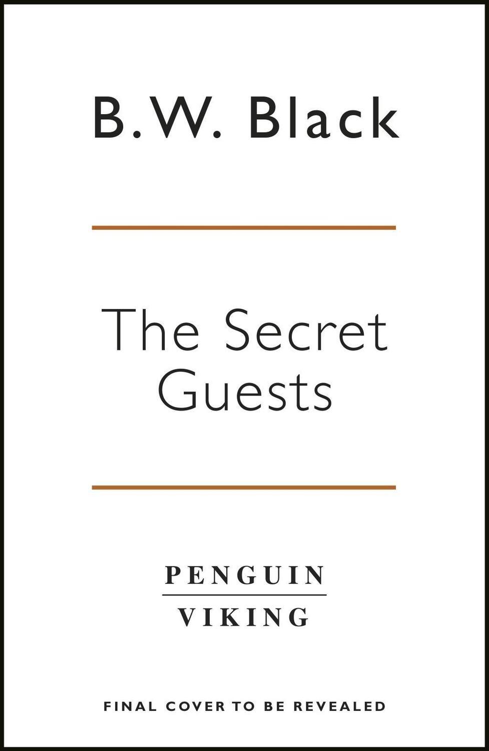 Cover: 9780241305317 | The Secret Guests | Benjamin Black | Taschenbuch | 288 S. | Englisch