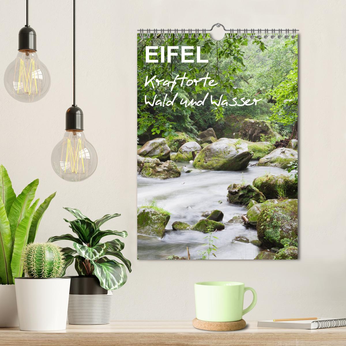 Bild: 9783435945481 | EIFEL - Kraftorte Wald und Wasser (Wandkalender 2025 DIN A4 hoch),...