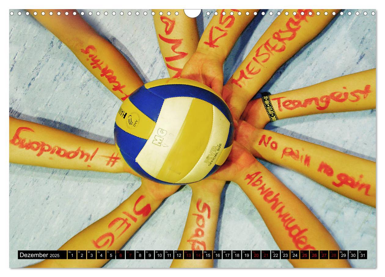 Bild: 9783435420025 | Volleyball Action (Wandkalender 2025 DIN A3 quer), CALVENDO...