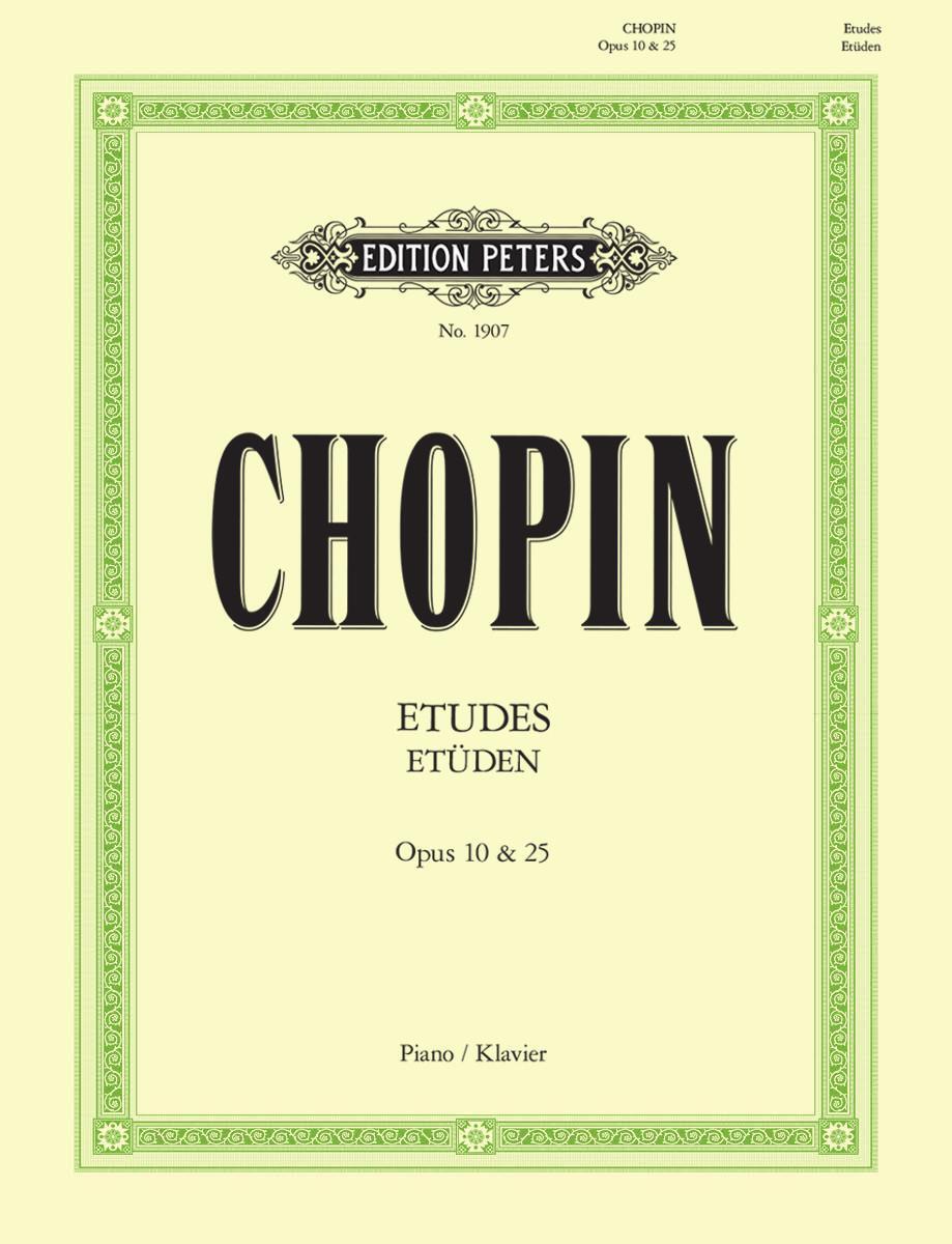 Cover: 9790577080116 | Etüden op. 10 · op. 25 · 3 Etüden ohne op.-Zahl | für Klavier | Chopin