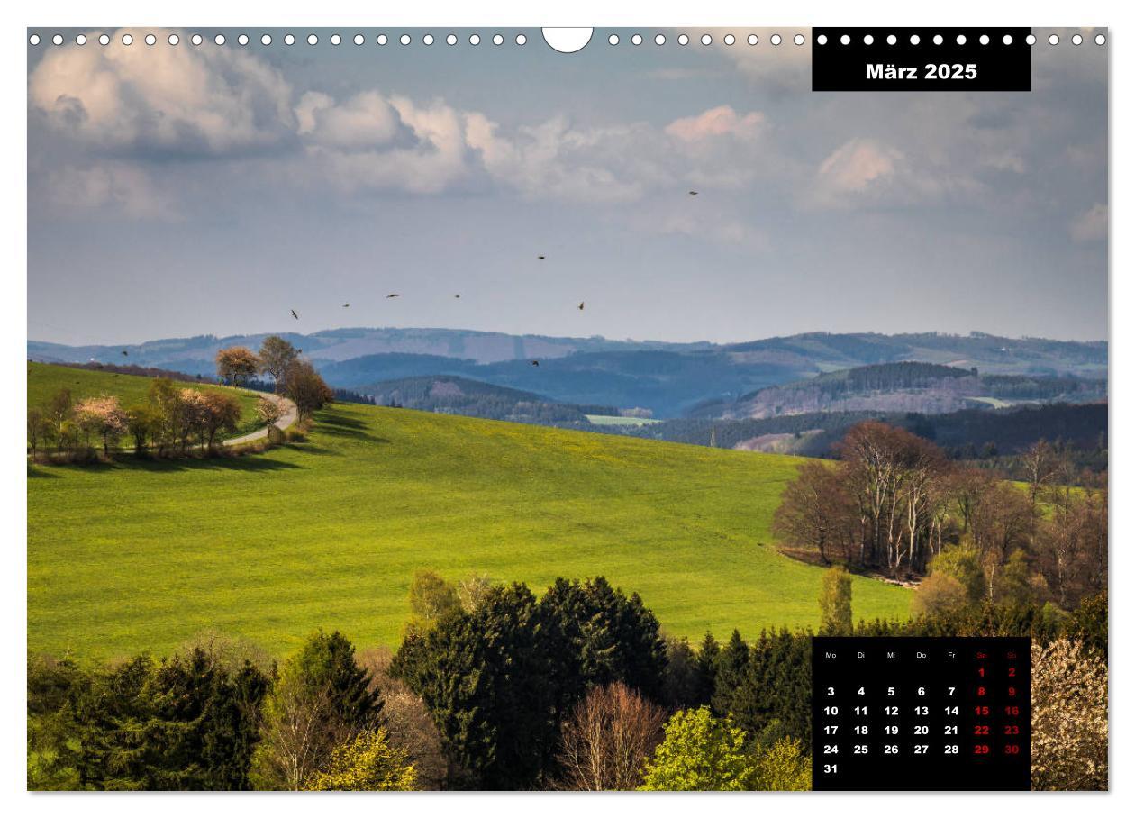 Bild: 9783435287086 | Malerisches Sauerland (Wandkalender 2025 DIN A3 quer), CALVENDO...