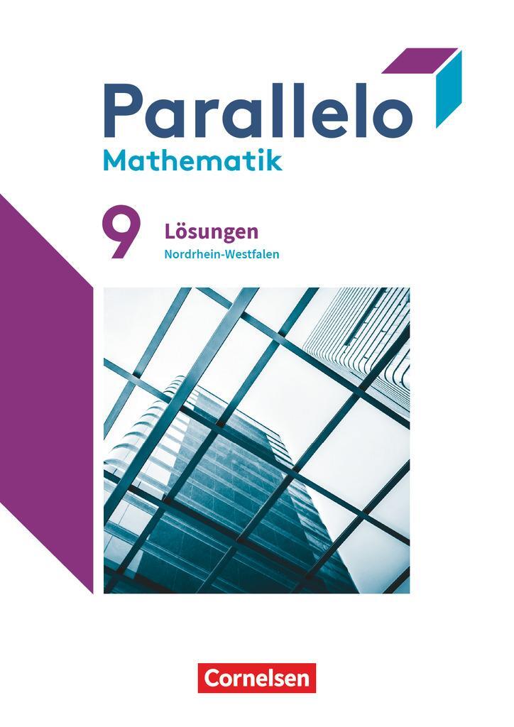 Cover: 9783060049912 | Parallelo 9. Schuljahr. Nordrhein-Westfalen - Lösungen zum Schülerbuch