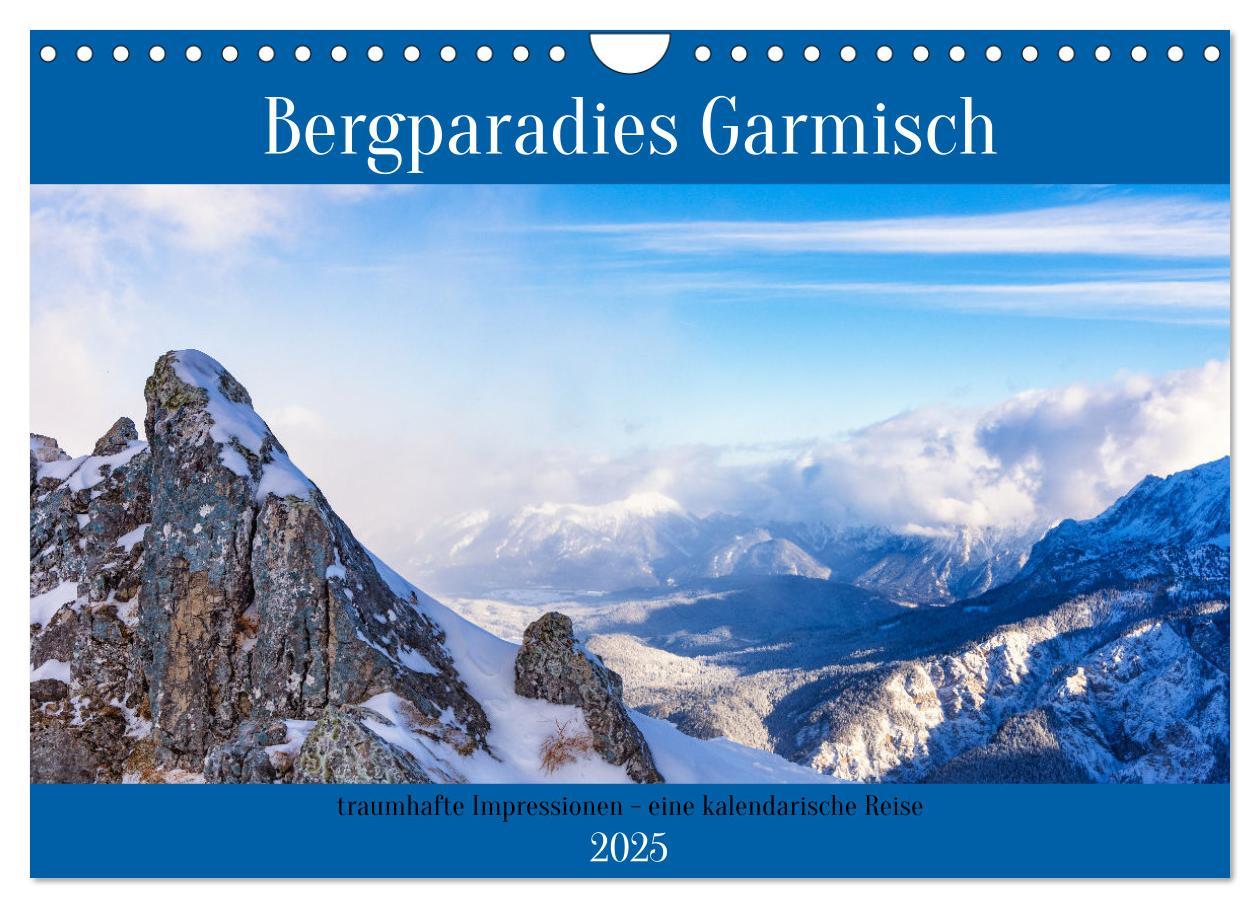 Cover: 9783383959783 | Bergparadies Garmisch - traumhafte Impressionen (Wandkalender 2025...