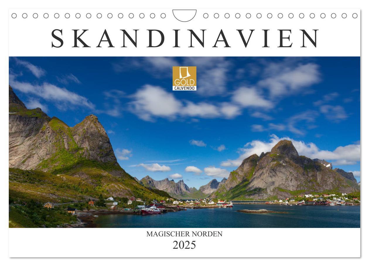 Cover: 9783435820863 | Skandinavien: Magischer Norden (Wandkalender 2025 DIN A4 quer),...