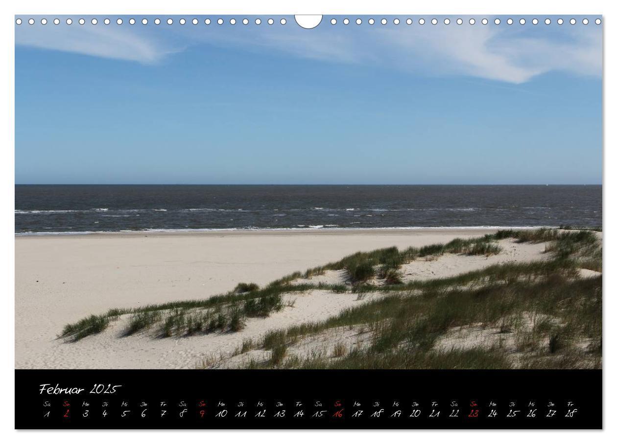 Bild: 9783435839575 | Baltrum (Wandkalender 2025 DIN A3 quer), CALVENDO Monatskalender