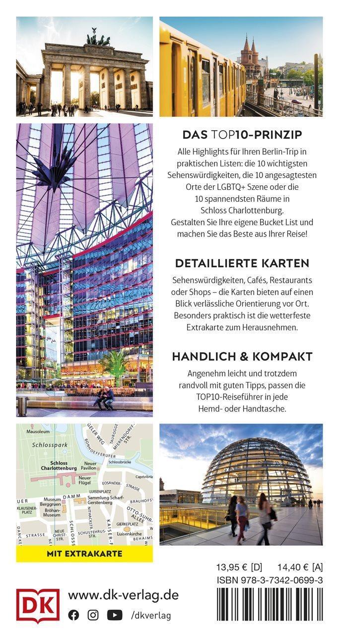 Rückseite: 9783734206993 | TOP10 Reiseführer Berlin | Jürgen Scheunemann | Taschenbuch | 192 S.