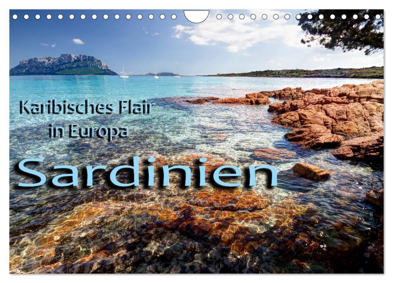 Cover: 9783435744510 | Sardinien (Wandkalender 2025 DIN A4 quer), CALVENDO Monatskalender