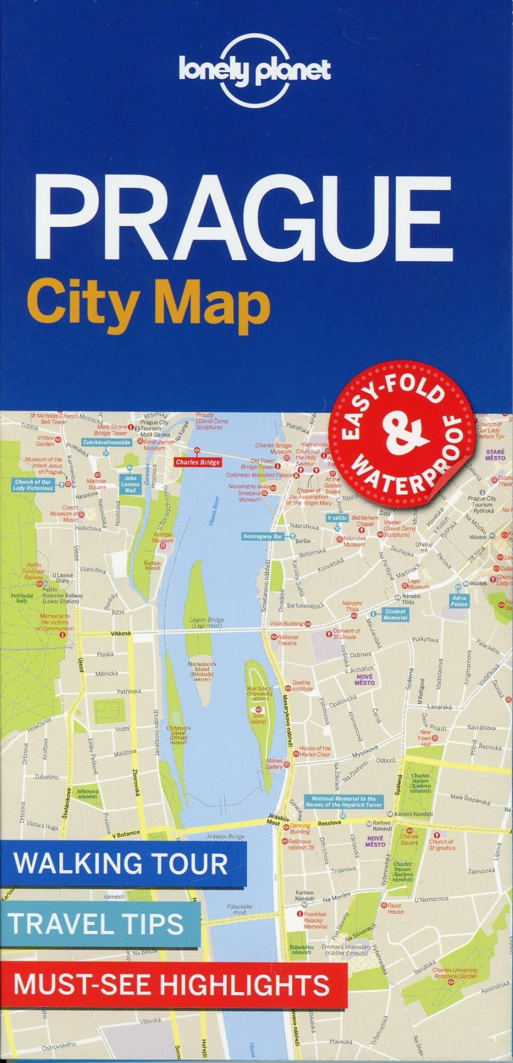 Cover: 9781786577863 | Lonely Planet Prague City Map | Easy-fold &amp; waterproof, City Map