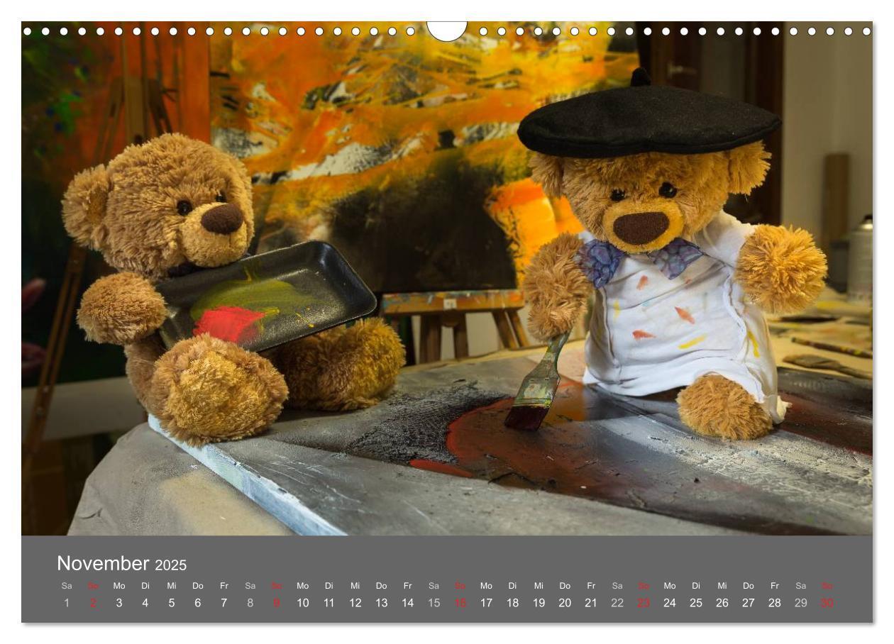 Bild: 9783435503063 | Travelling Teddy 2025 (Wandkalender 2025 DIN A3 quer), CALVENDO...