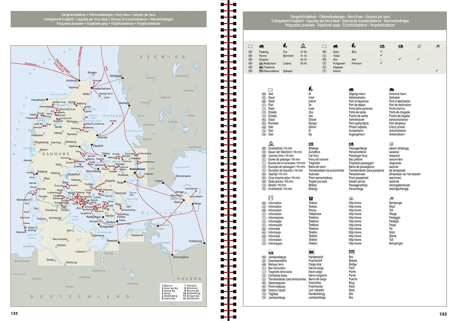 Bild: 9783575016591 | MARCO POLO Reiseatlas Dänemark 1:200.000 | mit Europa 1:4,5 Mio.