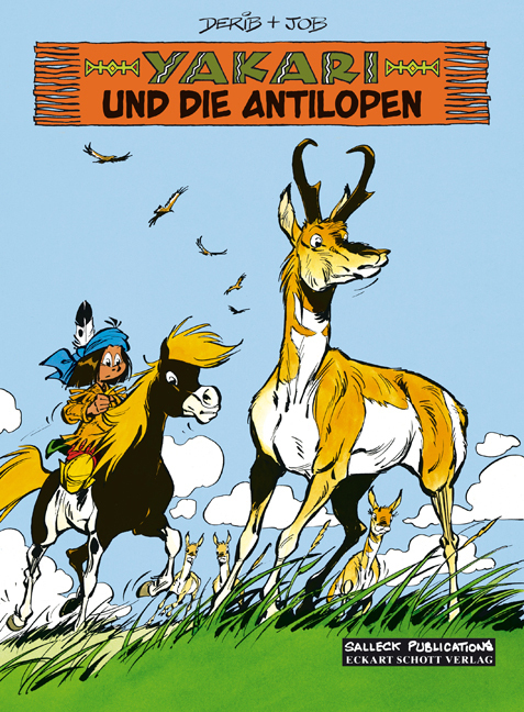 Cover: 9783899083125 | Yakari Band 23: Yakari und die Antilopen | i. e. Jobin, André Job