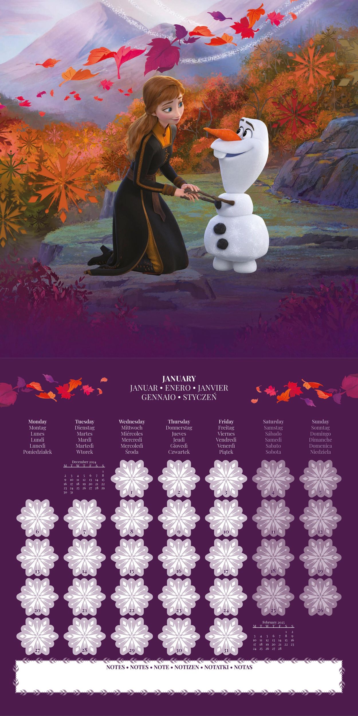 Bild: 9781804231555 | Frozen 2025 30X30 Broschürenkalender | Kalender | 28 S. | Deutsch