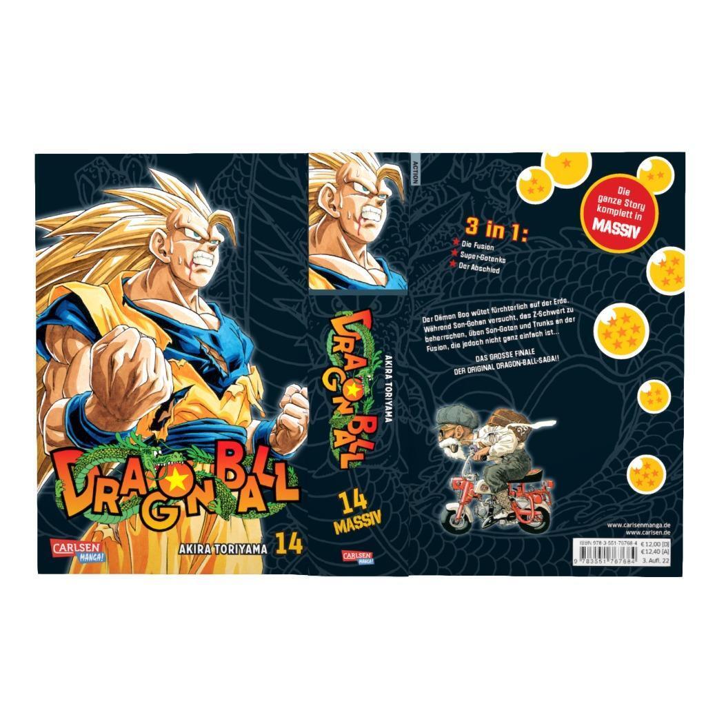 Bild: 9783551767684 | Dragon Ball Massiv 14 | Die Originalserie als 3-in-1-Edition! | Buch